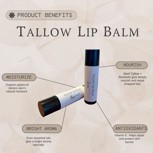 Tallow Lip Balm