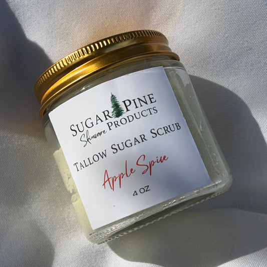 Seasonal Tallow Sugar Scrub